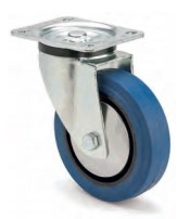ARSA 555103 RUEDA GIRATORIA Ø100x38 G.AZUL.ELAS/CR