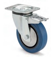 ARSA 555163 RUEDA GIR.FRENO 100x38 G.AZUL.ELAS/CR