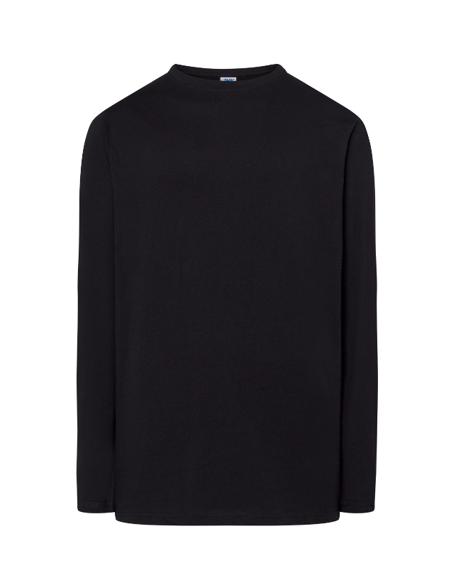 CAMISETA ALG.160g NEGRO M/L (TSRA150LS)