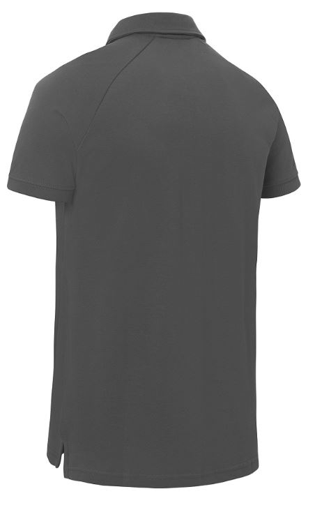 POLO ALG.GRIS C/PICO M/C T-3XL (3016)