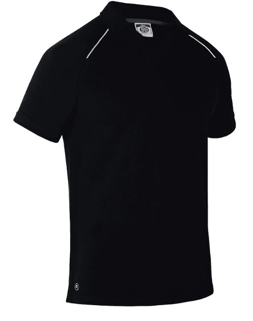 POLO ALG.NEGRO C/PICO M/C T-L (3016)