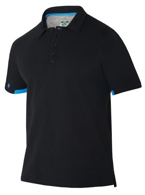 POLO ALG.NEGRO M/C T-XL (3017)