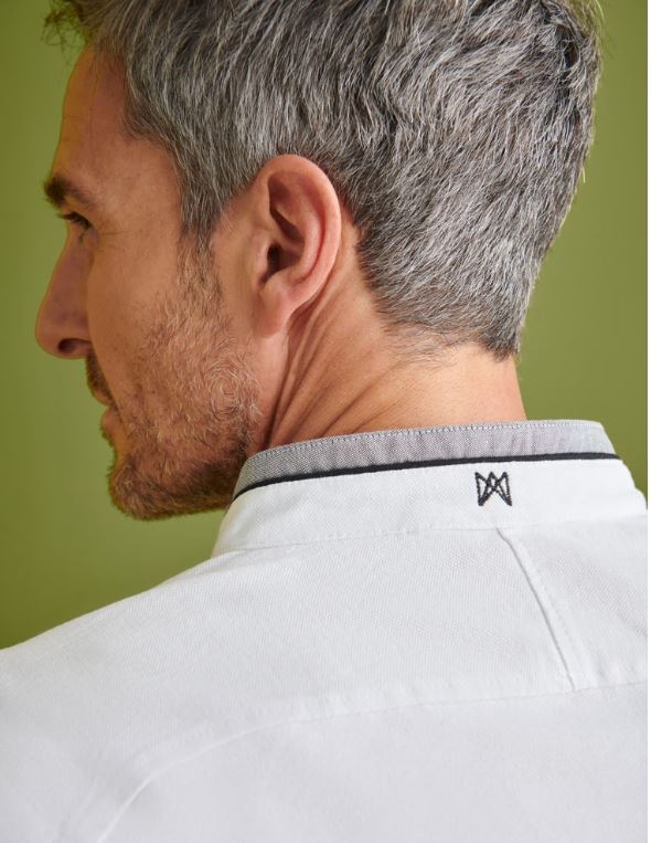 POLO ALG.BLANCO C/MAO M/C T-3XL(3015)