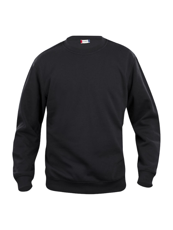 SUDADERA BASICA C/RED.NEGRO