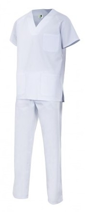 PIJAMA COMPLETO BLANCO (800)