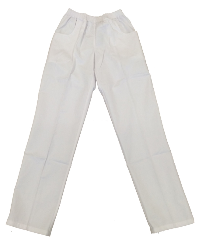 PANTALON UNISEX TERG.BLANCO C/G (4556)