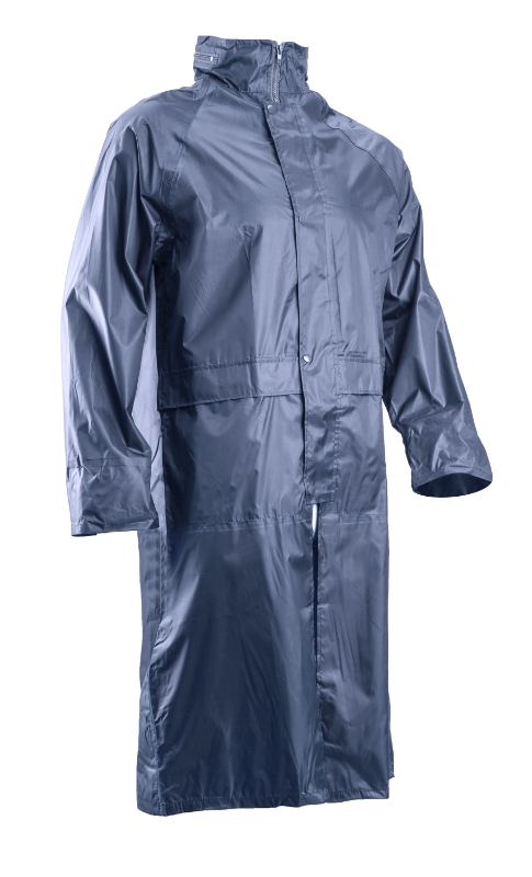 CHUBASQUERO PVC AZUL MARINO