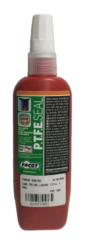 TUBO TEFLON LIQUIDO P.T.F.E. 100Gr.