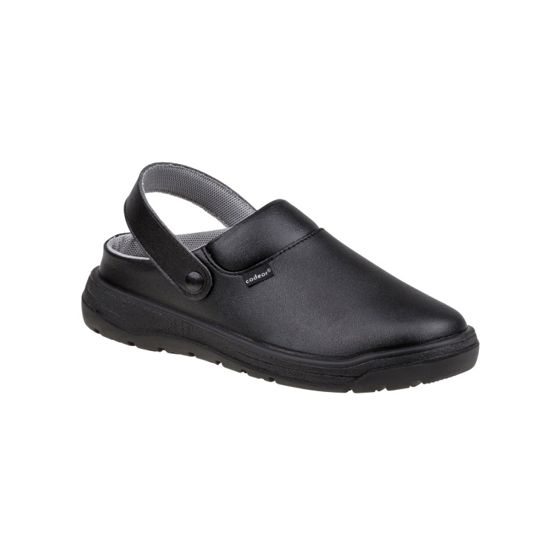 ZUECO CODEOR NIZZA LISO NEGRO