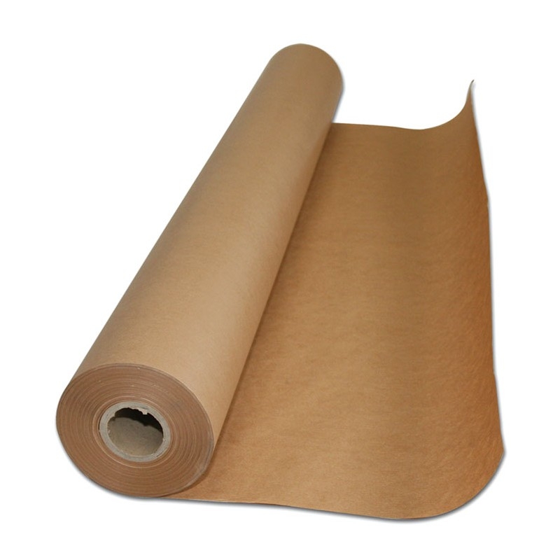 ROLLO PAPEL KRAFT MARRON VERJURADO 1ª 60GR +/-500mt X110cm (50Kg APROX.)