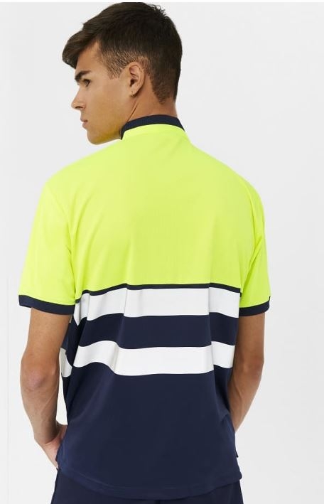 POLO 100%POL.AV AM/MARINO C/MAO M/C T-3XL (4766)