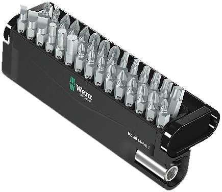 BIT-CHECK ESTUCHE 29 PUNTAS BIT-CHECK METAL 1 + PORTA PUNTAS