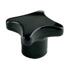 +112150302 POMO 4 PUNTAS CIEGO Ø50X32 CASQUILLO HIERRO