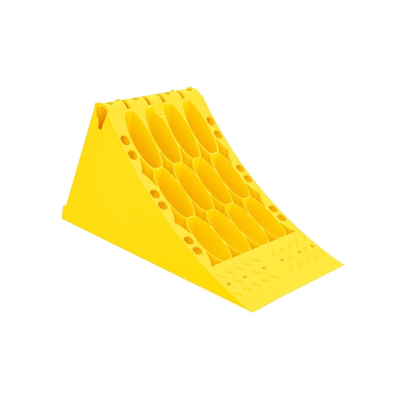 CALZO AMARILLO PVC P/CAMIONES 470 X 201 X 225mm