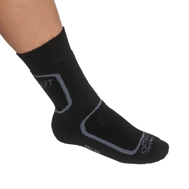 CALCETIN TERMICO NEGRO LANA (13149)