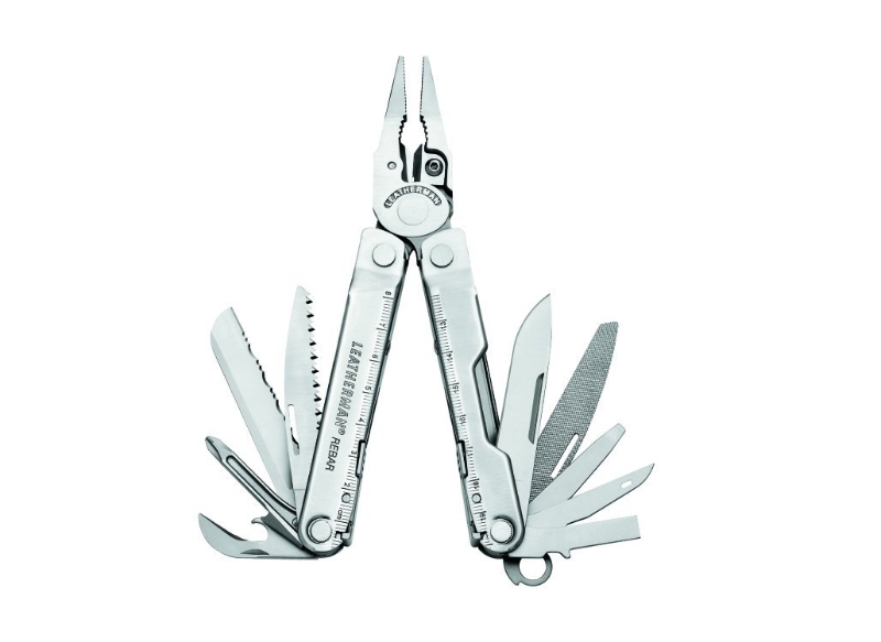 Multiherramienta LEATHERMAN Wave Plus con cortadores de alambre  reemplazables de primera calidad, tijeras con resorte y funda de nailon,  acero inoxidable