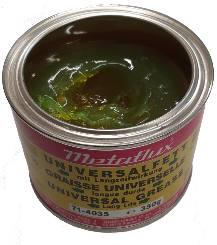 71-4035 BOTE GRASA UNIVERSAL VERDE FLUORESCENTE 350grs.