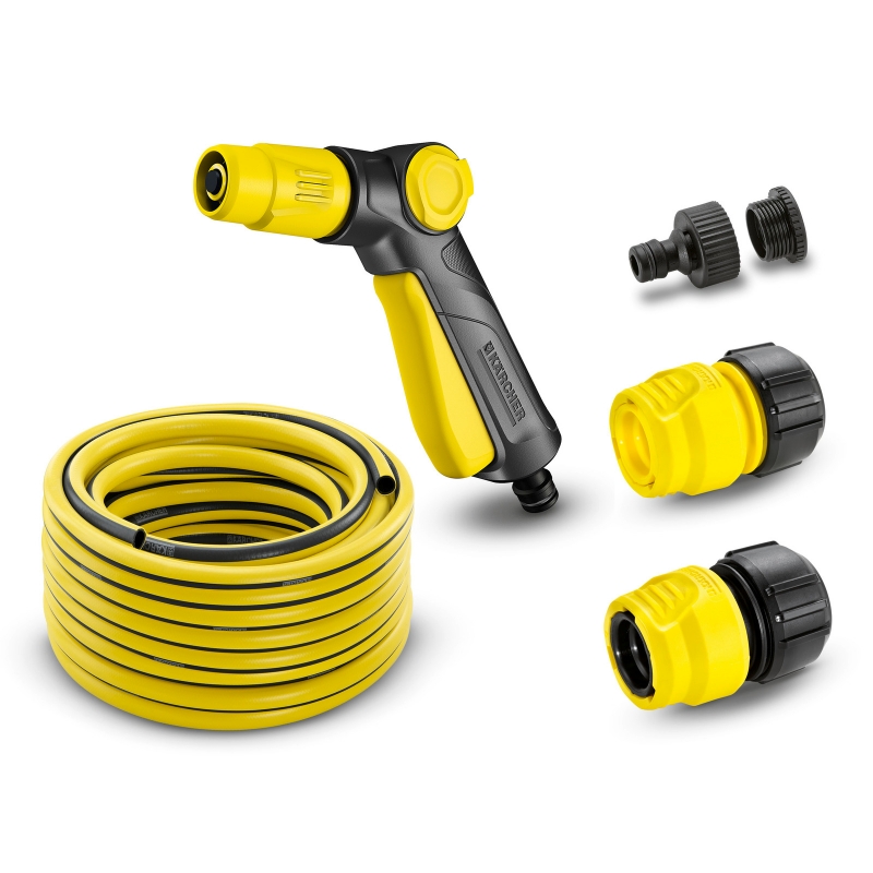 KIT MANGUERA ESPIRAL 20 MT CON ACCESORIOS