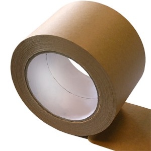 CINTA ADHESIVA EMBALAR MARRON PAPEL KRAFT 50mt X 50mm