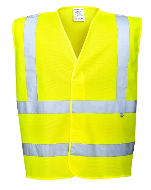 CHALECO AV IGNIF+ANTIEST.AMARILLO T-S/M(FR71)