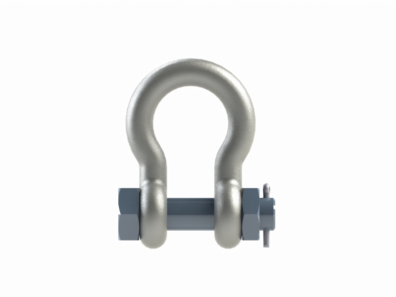 GRILLETE LIRA PASADOR Y TUERCA SEGURIDAD G-4-6, 16mm 2T