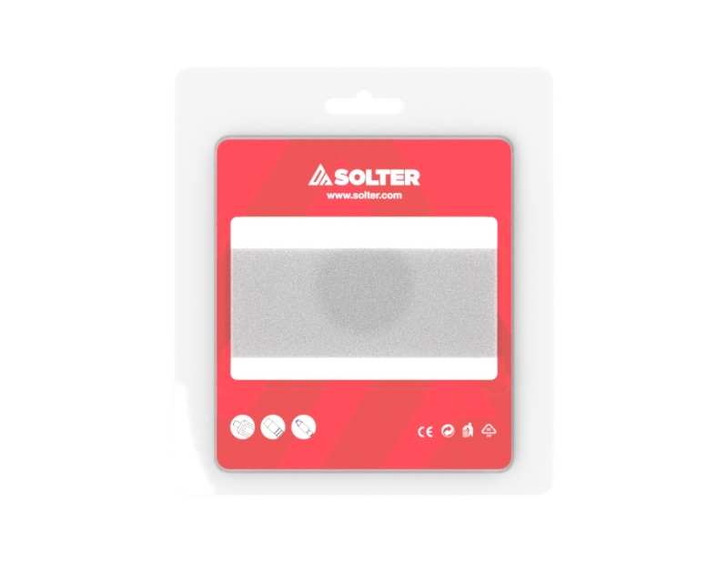 PACK 10u. PROTECTOR POST. POLICARB. 102.5X42.3mm TRANSP. OPTIMATIC-55