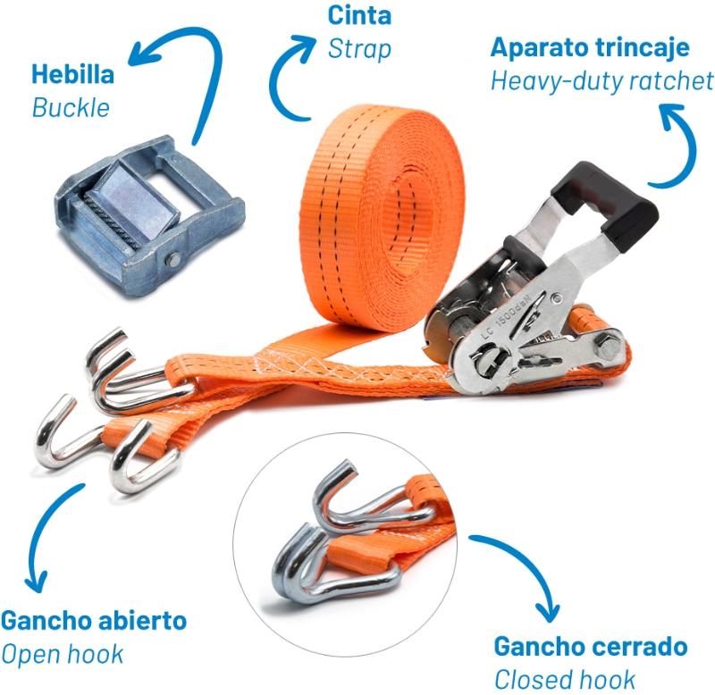 TRINCAJE SPANTEX SP4 4000Kg 9.00mt (0.5mt + 8.5mt) TERMINAL 1201