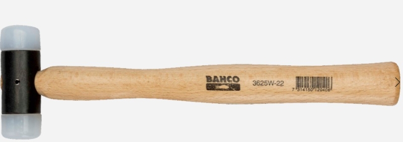 MARTILLO BOCAS NYLON C/MANGO MADERA 360mm (3625W-44)