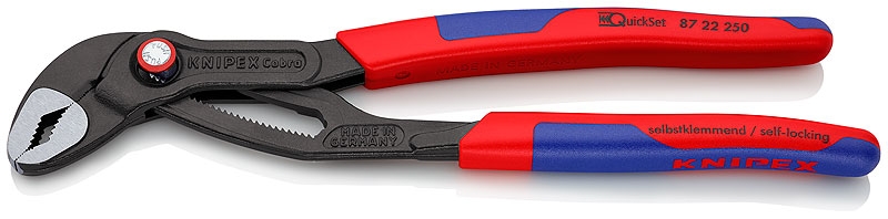 87 22 250 SB TENAZA COBRA QUICKSET 250mm M/BICOMPONENTE
