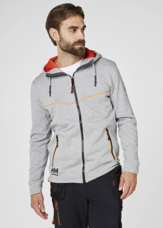 SUDADERA HH CHELSEA EVOL.GRIS T-3XL(79197)