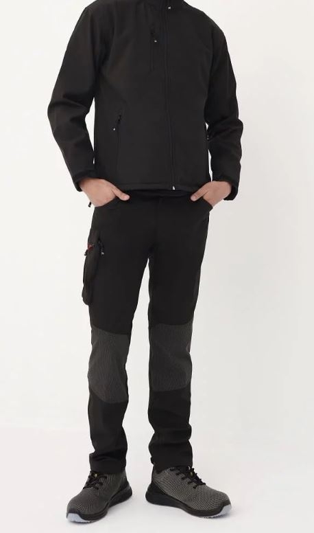 PANTALON TREKKING NEGRO/GRIS T-XL(4830)