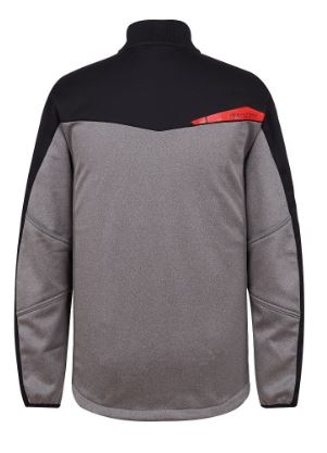 CHAQUETA DOBLE CAPA GRIS/NEGRO T-XL(4829)