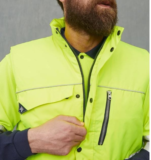 CHALECO ACOLCHADO AV AM/MARINO T-M(4834)