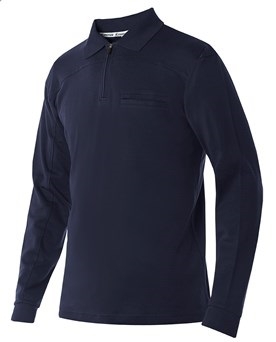 POLO ALG.MARINO 1/2 CREM.T-3XL (4822)