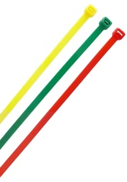 BRIDA NYLON KIT SURTIDO COLOR 800u. (RO/VER/AMA) 3.5X140mm I 4.5X200mm