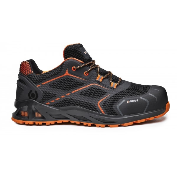 B1004AH ZAPATO K-STEP S1P HRO SRC NEGRO/NARANJA