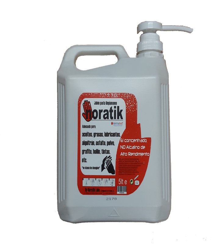 JABON MANOS GRANULADO NORATIK 5lt + DOSIFICADOR