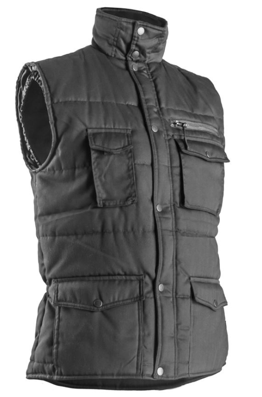 CHALECO ACOLCHADO MULTIBOLS.NEGRO T-XXL(POLENA)