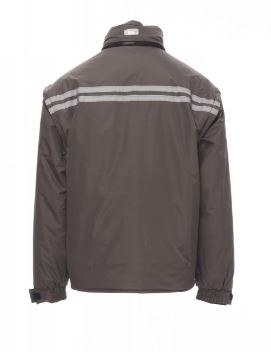 CHAQUETA ACOLCHADA TORNADO GRIS HUMO T-4XL