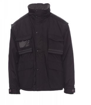 CHAQUETA ACOLCHADA TORNADO NEGRO T-M