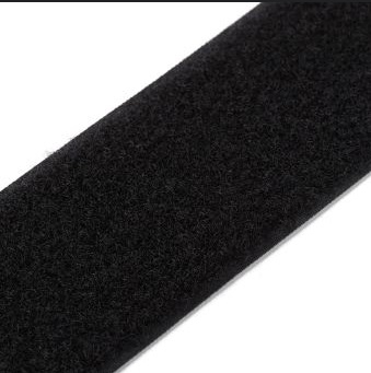 VELCRO® EXTRA FINO USO GENERAL 50mm X 25mt - NEGRO SOLO HEMBRA