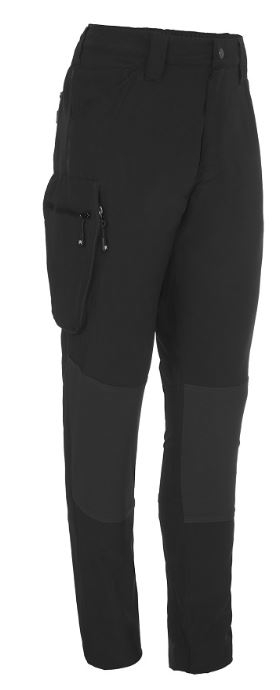 PANTALON TREKKING VERANO NEGRO T-S(4839)