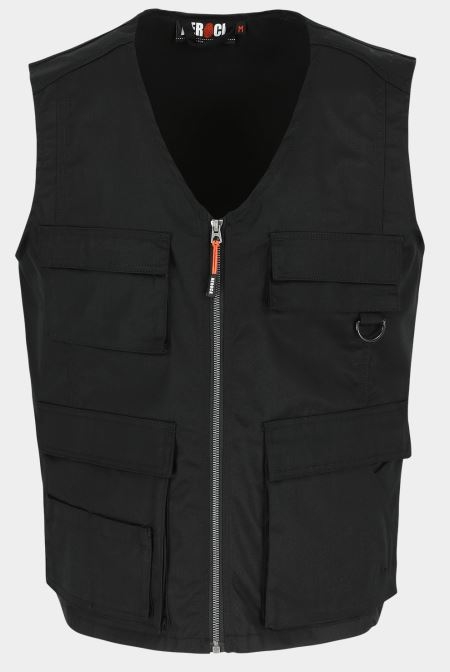CHALECO MULTIBOLS.NEGRO T-3XL (TORRO)