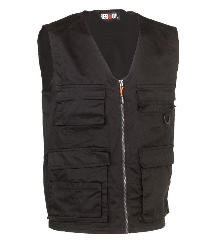 CHALECO MULTIBOLS.NEGRO T- S/3XL (TORRO)
