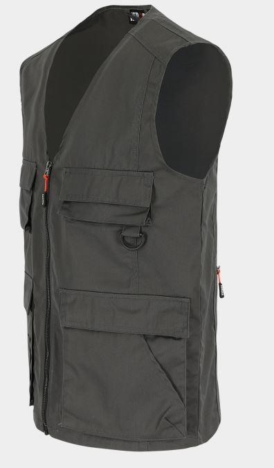CHALECO MULTIBOLS.GRIS T-3XL (TORRO)