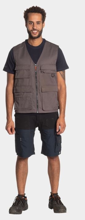 CHALECO MULTIBOLS.GRIS T-3XL (TORRO)