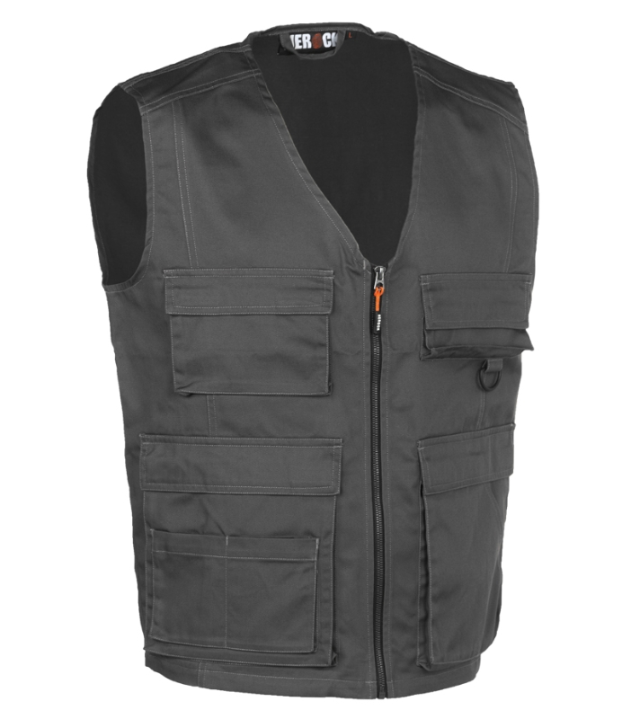 CHALECO MULTIBOLS.GRIS T-S / 3XL(TORRO)