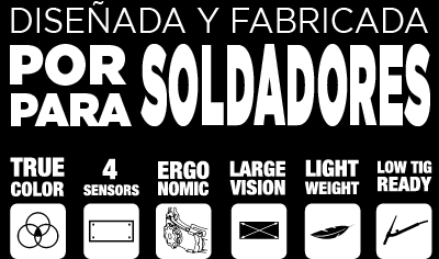 PANTALLA SOLDAR ELECTRONICA "HELLMET WELDER" (DIN 5-8 / 9-13)