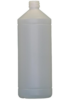 BOTELLA PLASTICO C/TAPON C/ROSCA 1000CC (VACIA)