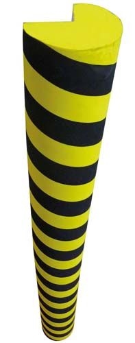 PROTECTOR ESPUMA ANGULO 90º REDOND 1500X150mm AMARILLO/NEGRO PU15025NJ